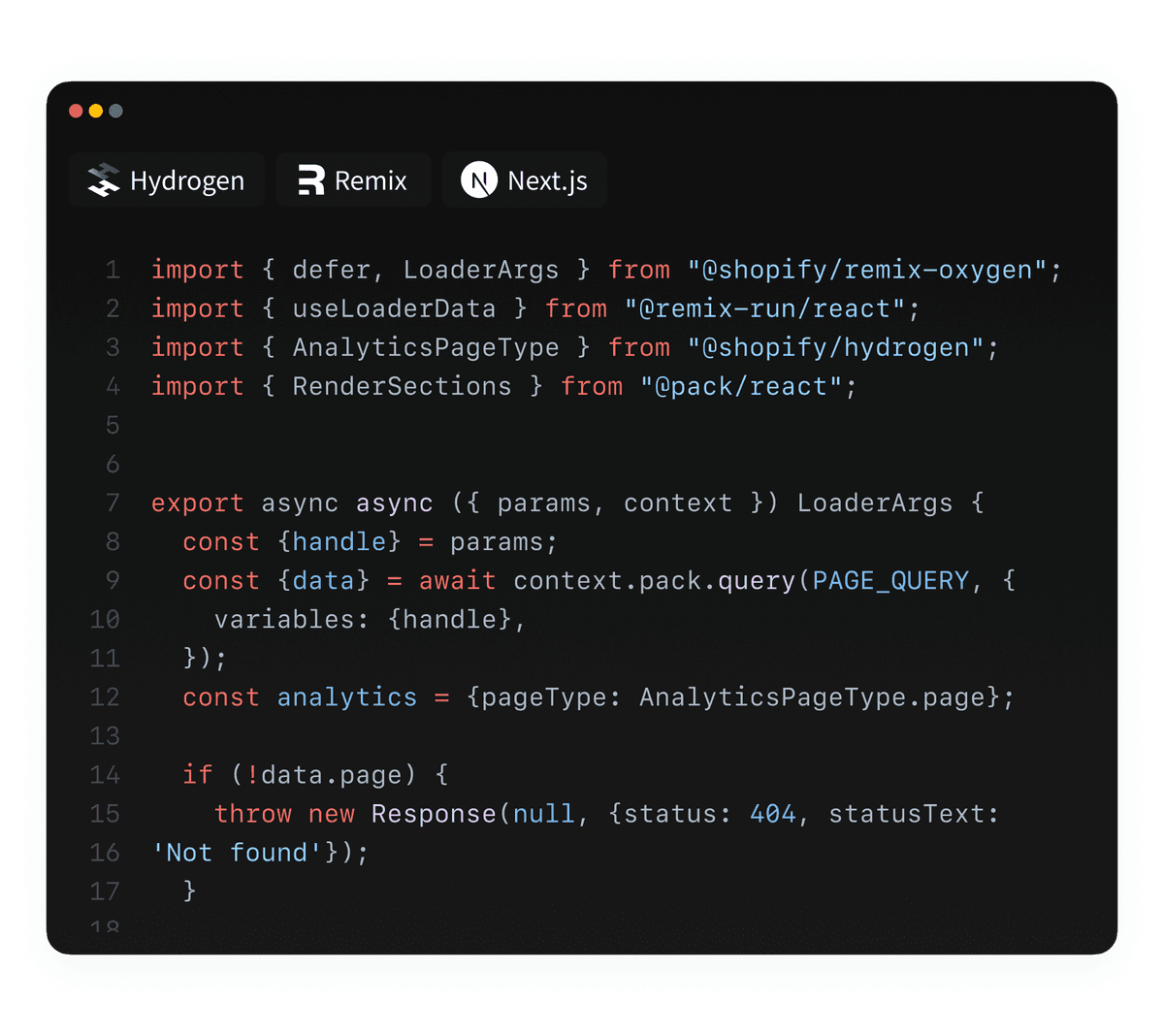 Next.js support