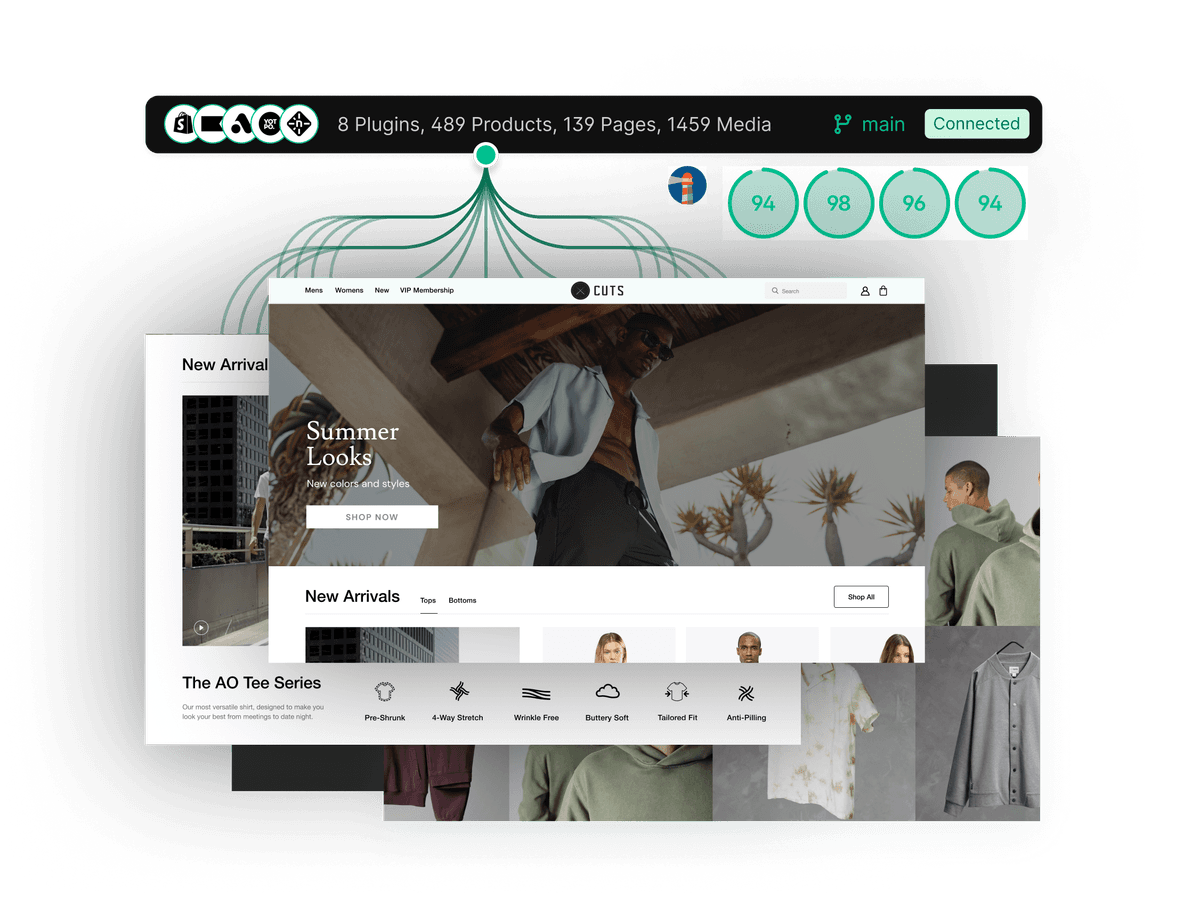 Pack integrations and connectors