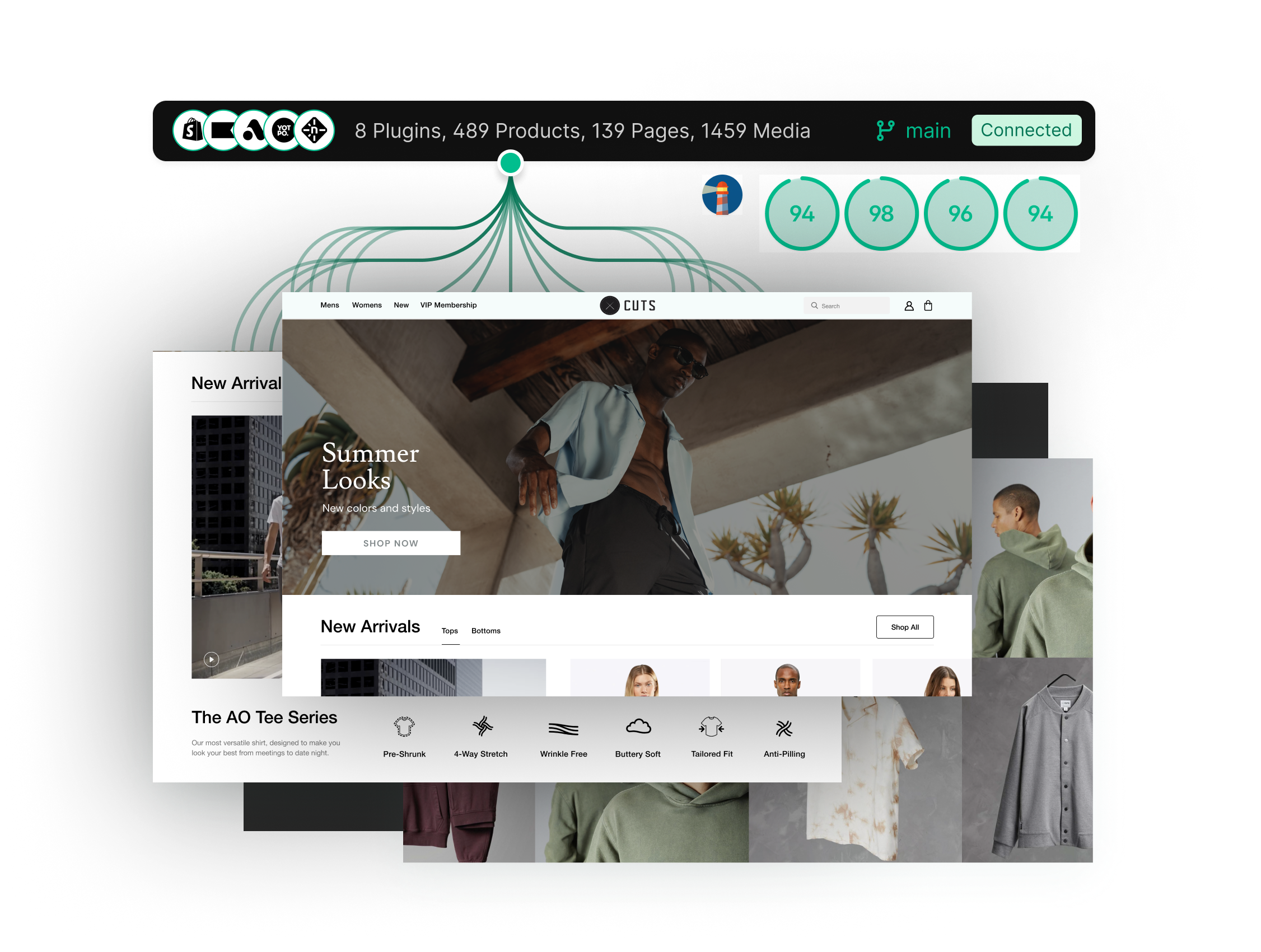 Pack integrations and connectors
